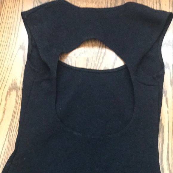 American Apparel Black Dress with Back Cut Out - Picture 5 of 6